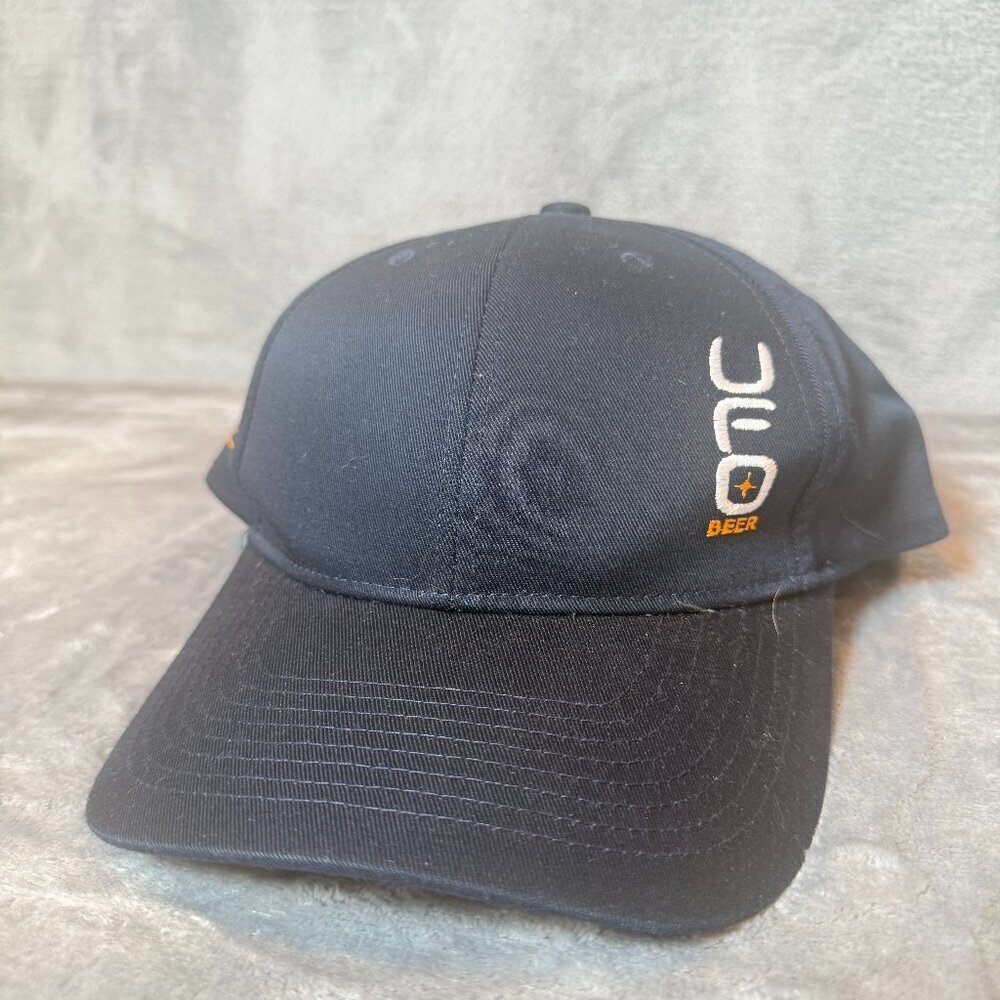 UFO Beer Black Logo Baseball Cap Adjustable